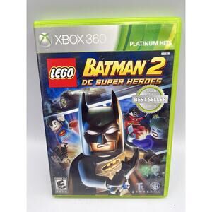 LEGO Batman 2 D.C. Super Heroes Xbox 360 - Tested Complete